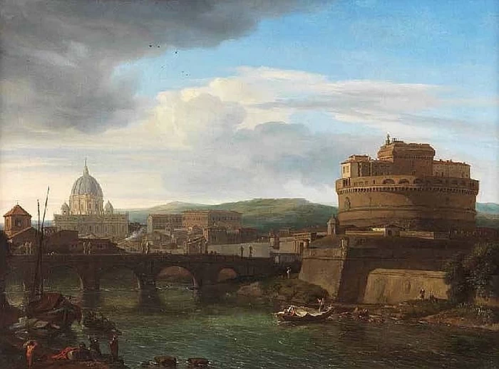 Una veduta del Tevere, Roma